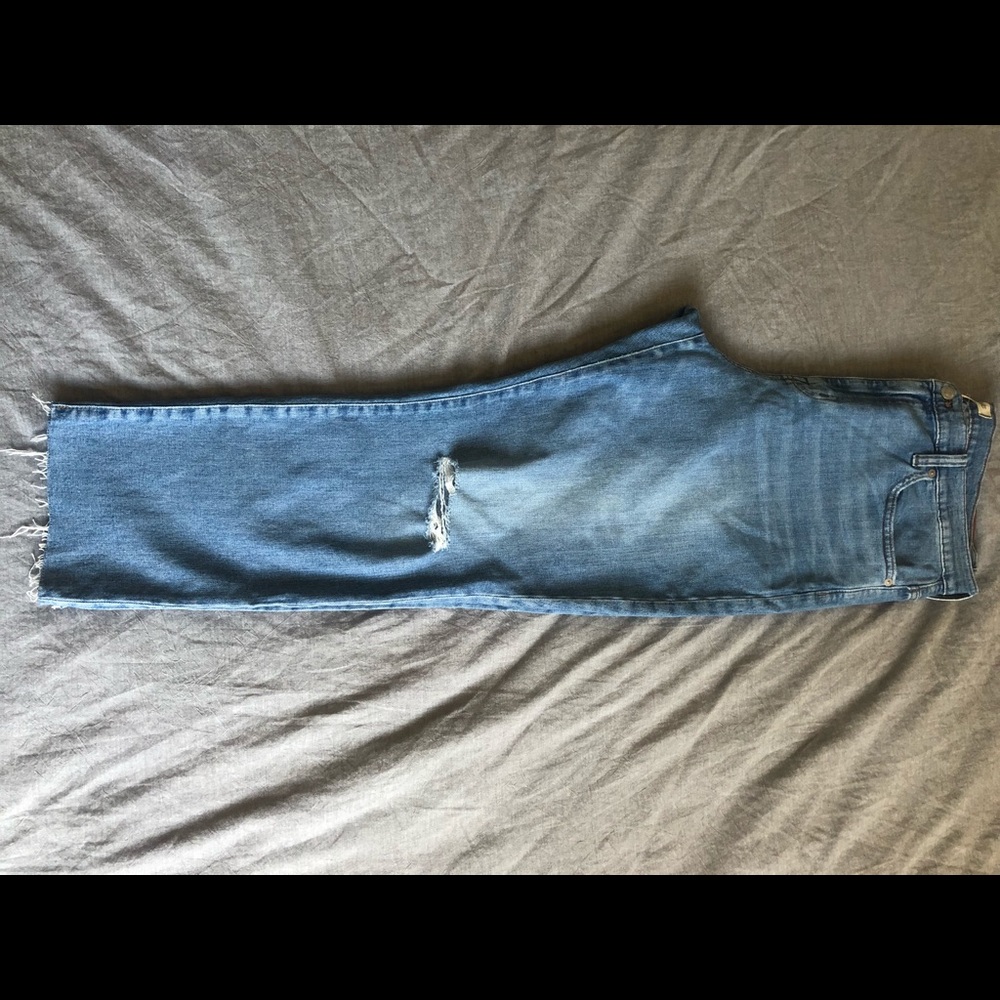 Madewell Hightrise Boyfriend Jean